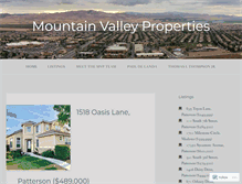 Tablet Screenshot of pattersonrealestate.net